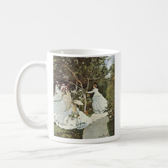 Taza De Café Un molino de viento en Zaandam Claude Monet (Izquierda)