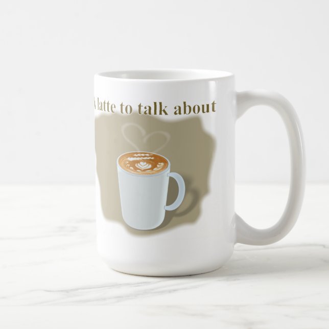 Taza De Café Un momento para hablar (Derecha)