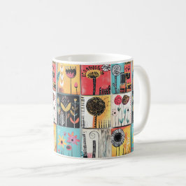 Taza De Café Un mosaico de prósperas floraciones