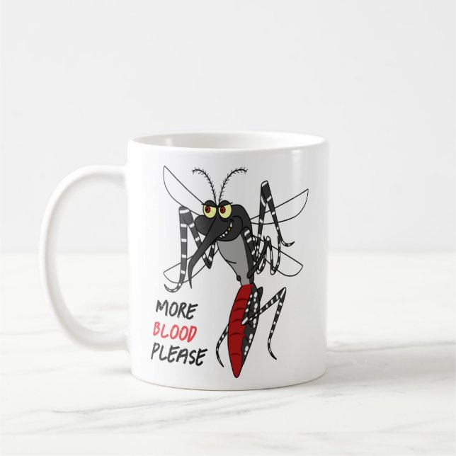Taza De Café Un mosquito insatisfecho (Izquierda)