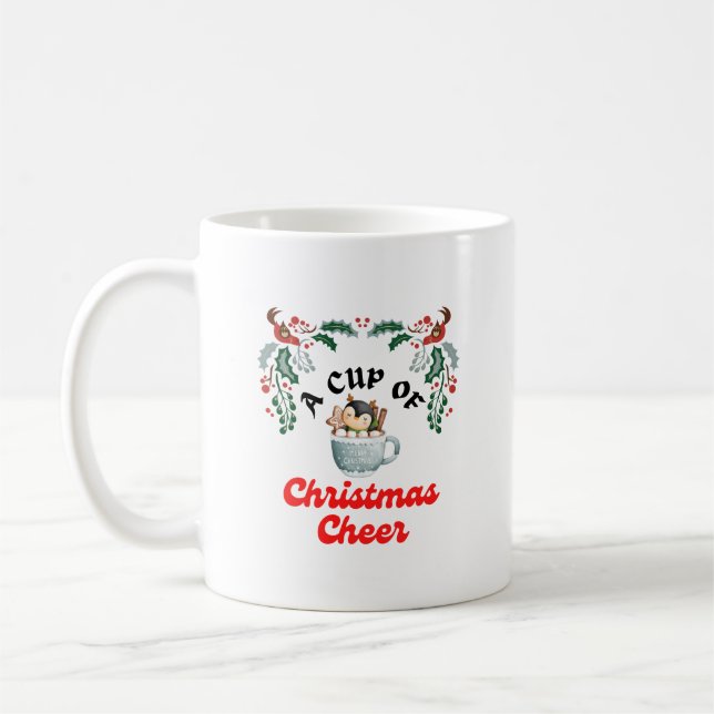 Taza De Café Un Mundial de Navidades vitorea (Izquierda)