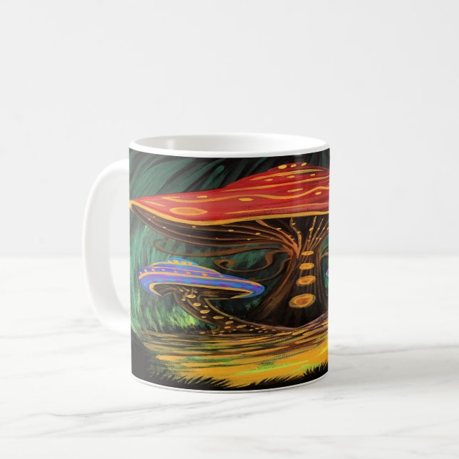 Taza De Café Un mundo de hongos (Anverso izquierdo)