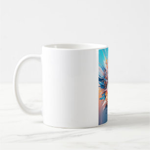 Taza De Café Un Mundo De Maravillas Comienza Con La Visión