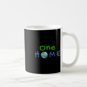 Taza De Café Un Mundo De Protección Climática Protección Ambien