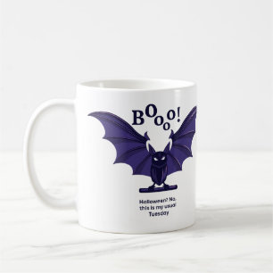 Taza De Café Un murciélago con una amplia envergadura