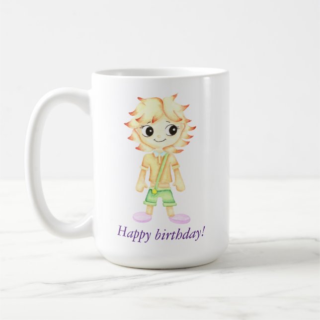 Taza De Café Un niño pequeño y gracioso (Izquierda)