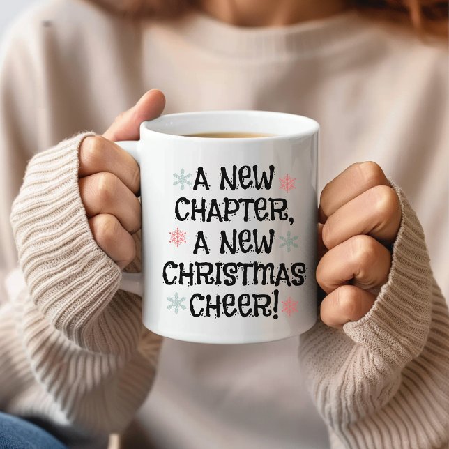 Taza De Café ¡Un Nuevo Capítulo, Un Nuevo Navidad Saluda! Mugre (christmas mug, christmas vibes, thanksgiving, christmas decor, holiday mug, festive gift, christmas)