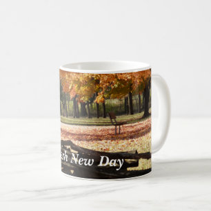 Taza De Café Un nuevo día fresco - atraco