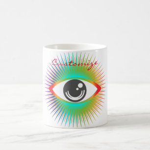 Taza De Café Un ojo ajeno muy atractivo Thunder_Cove