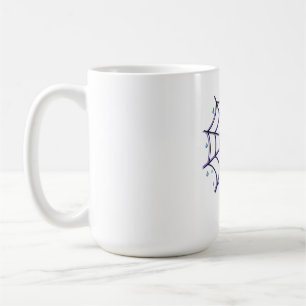 Taza De Café Un ojo Personalizado lindo en una web espumosa