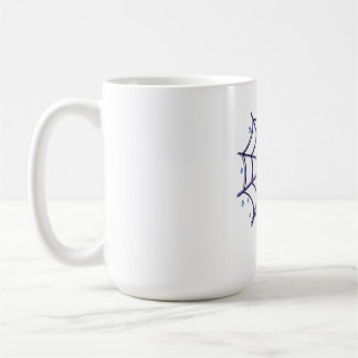 Taza De Café Un ojo Personalizado lindo en una web espumosa