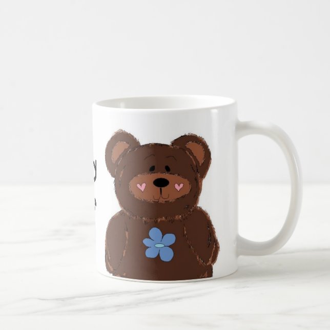 Taza De Café Un oso muy lindo (Derecha)