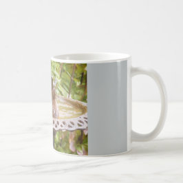 Taza De Café Un Pájaro En El Baño Mug