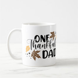 Taza De Café Un papá agradecido personalizado