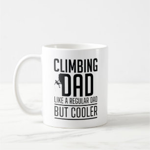 Taza De Café Un Papá Que Sube Como Un Padre Regular Pero Más Fr