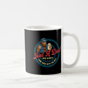Taza De Café Un papá que volvió con la leche bigfoot papá