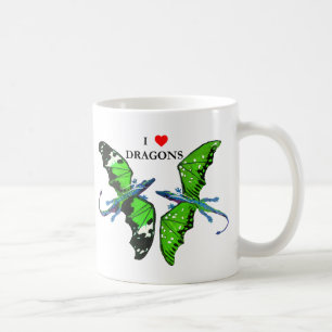 Taza De Café Un par de dragones
