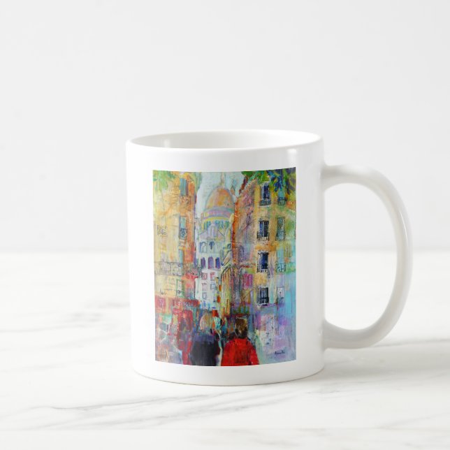Taza De Café Un paseo de la tarde a Sacre Coeur (Derecha)