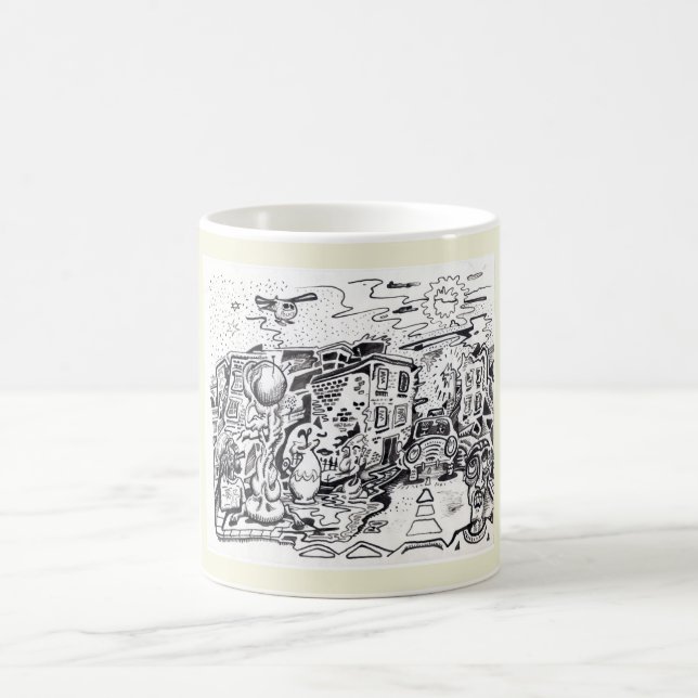 Taza De Café Un paseo nocturno a casa (Centro)