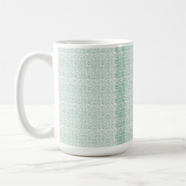 Taza De Café Un patrón geométrico sin fisuras con interlocación (Izquierda)