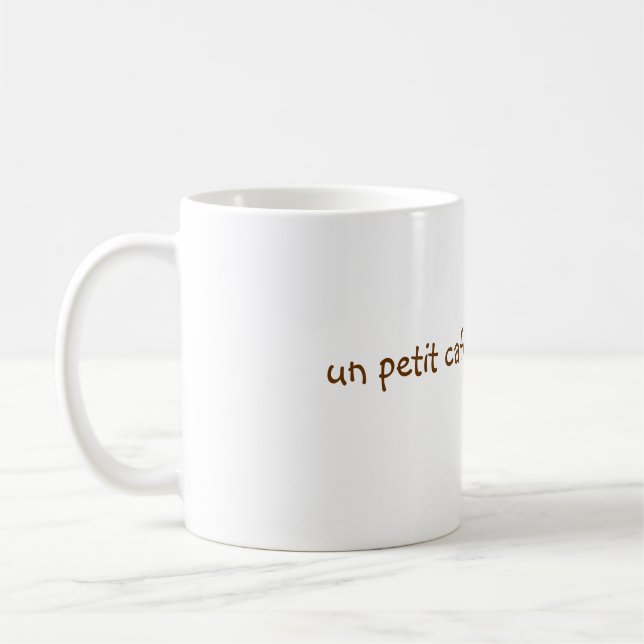 Taza De Café ¿un pequeño café? (Izquierda)
