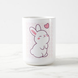 Taza De Café Un pequeño conejo hecho de sentimientos