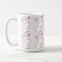 Taza De Café Un pequeño conejo hecho de sentimientos