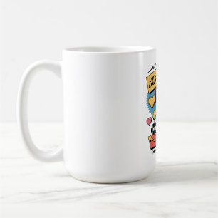 Taza De Café Un Pequeño Perro Puede Mantener Una Gran Casa Junt