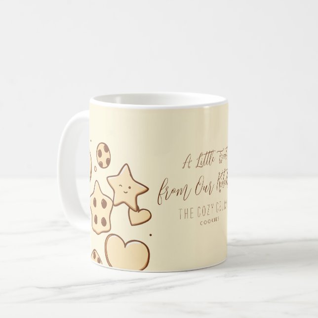 Taza De Café Un pequeño truco de nuestra cocina (Crema) (Anverso izquierdo)