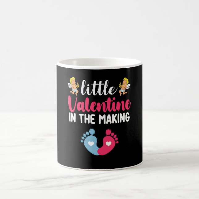 Taza De Café Un Pequeño Valentín En El Embarazo (Centro)