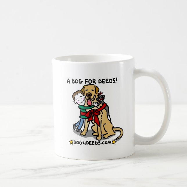 Taza De Café Un perro para los hechos (Derecha)