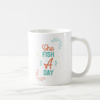 Taza De Café Un pez al día