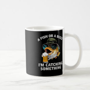 Taza De Café Un pez o un zumbido estoy pescando algo