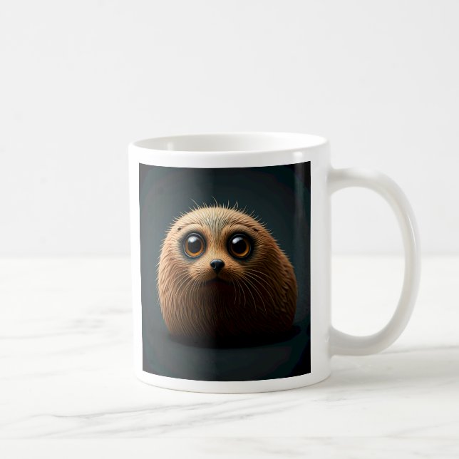 Taza De Café Un phoque super mignon. (Derecha)
