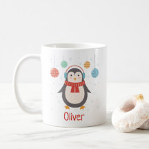 Un pingüino Navidad Navidades personalizados