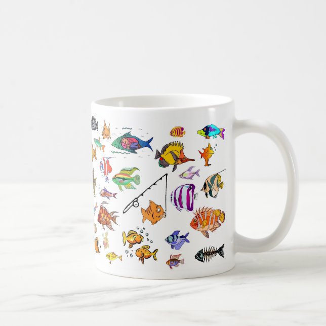 Taza De Café Un poco a pescado (Derecha)