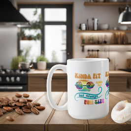 Taza De Café Un poco apropiado Gimnasio divertido Fitness Café 