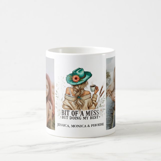 Taza De Café "Un poco de ajedrez pero haciendo lo mejor que pue (Centro)