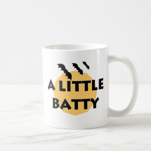 Taza De Café Un poco de batty Bats and Moon