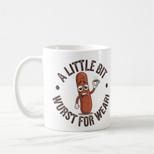 Taza De Café ¡Un poco de Wurf por el uso! Salto Cansado