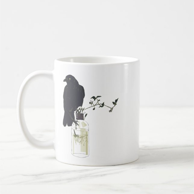 Taza De Café Un poco gótico para Halloween (Izquierda)