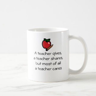 Taza De Café Un profesor cuida