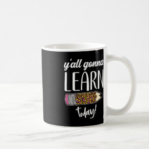 Taza De Café Un profesor divertido vuelve a la escuela y aprend
