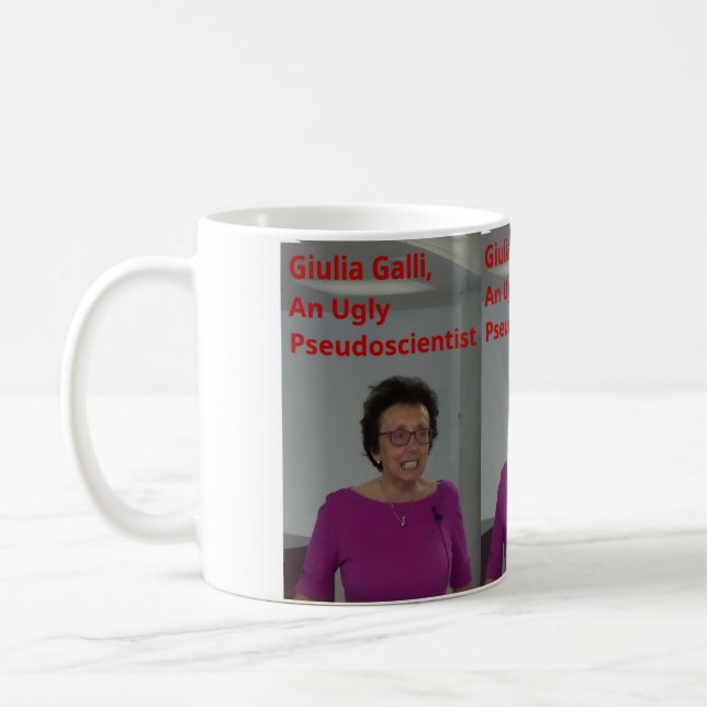 Taza De Café Un pseudocientífico galli café mug (Izquierda)