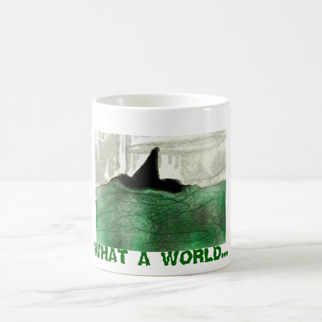 Taza De Café Un qué mundo (Centro)
