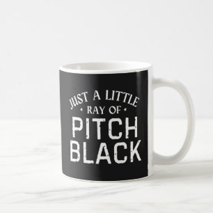 Taza De Café Un Rayo De Negro Pitch