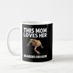 Taza De Café Un Regalo De Dragón Con Cabecera Graciosa Para Mam