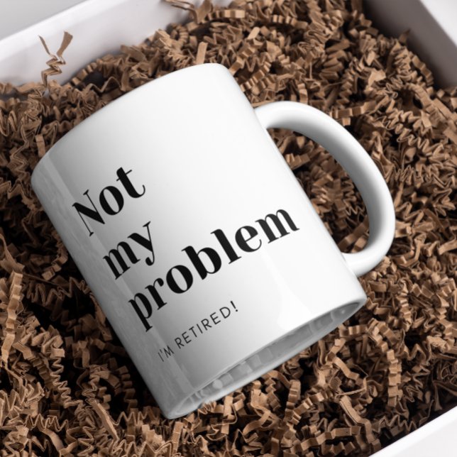Taza De Café Un regalo de jubilación gracioso personalizado no  (Subido por el creador)