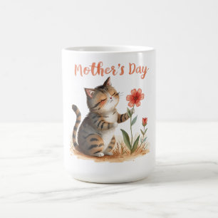 Taza De Café Un regalo de un gatito para mamá