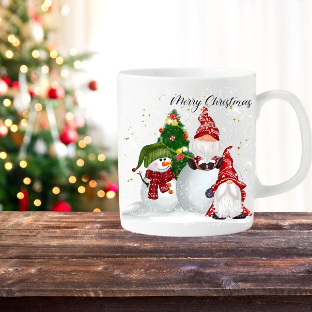 Taza De Café Un regalo para los Navidades de Snowman (Subido por el creador)
